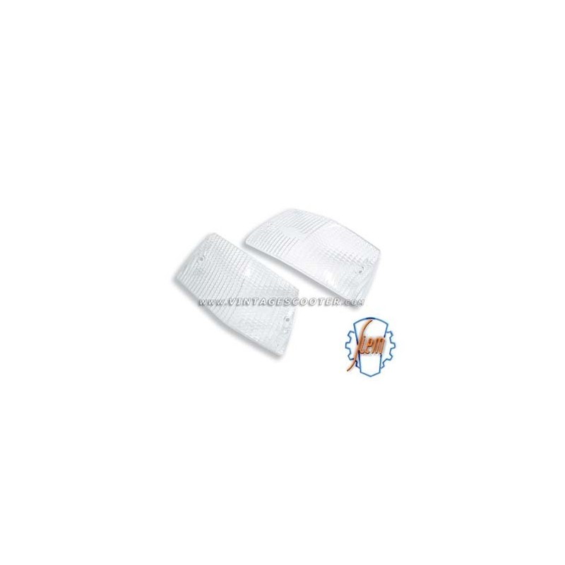 Cabochons De Clignotants Arriere Transparents SIEM Vespa Px